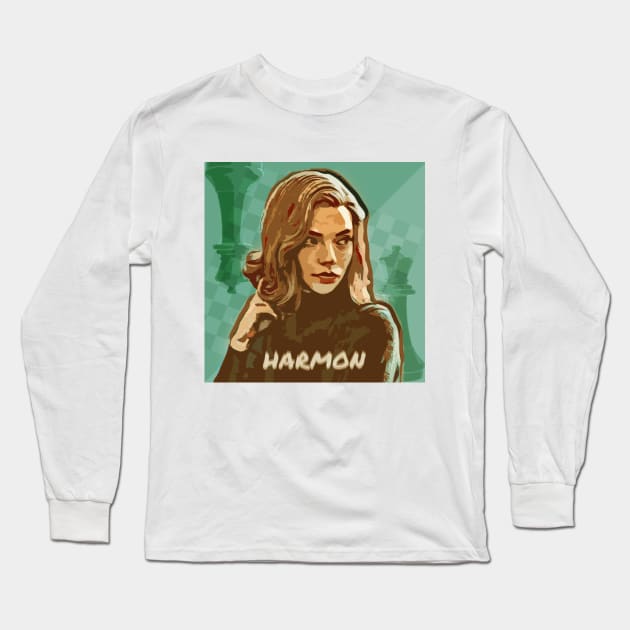 The Queen's Gambit Long Sleeve T-Shirt by tepudesigns